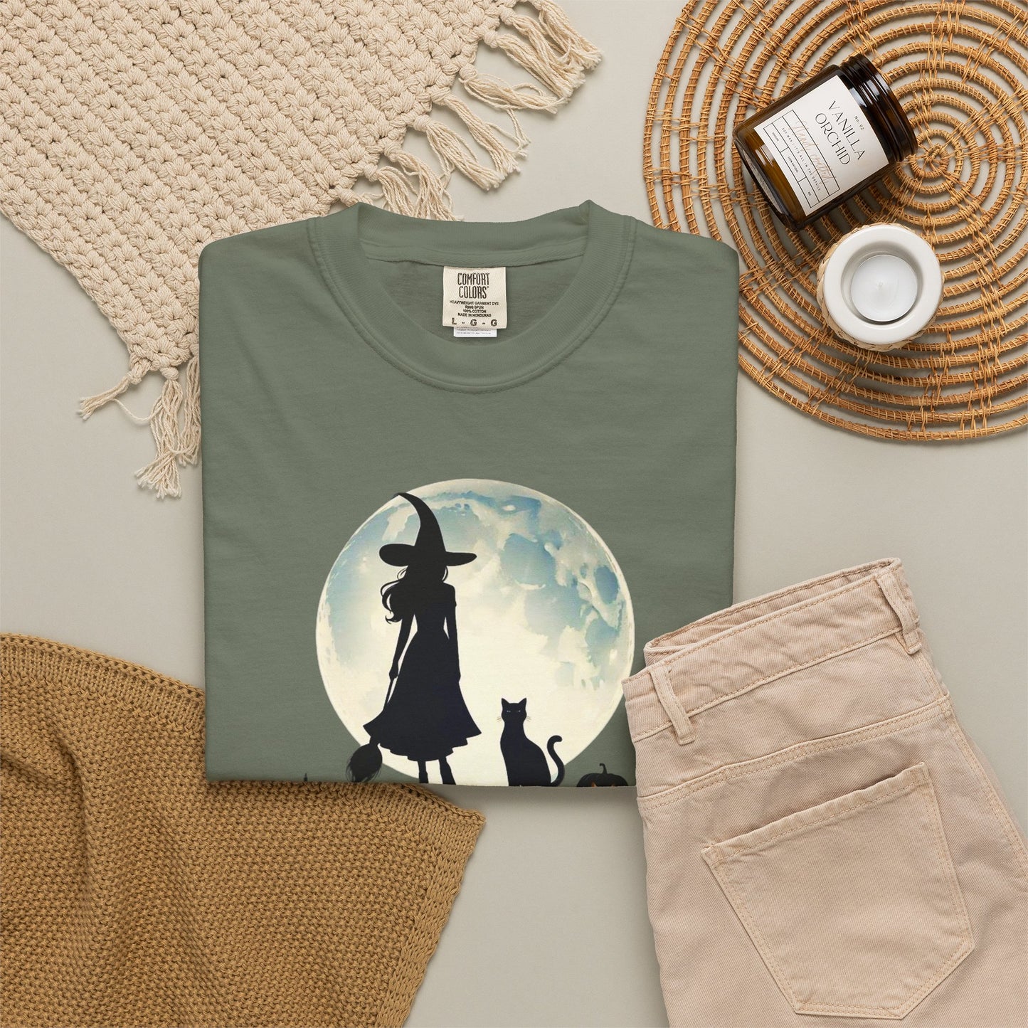 Comfort Colors Be A Witch Tee
