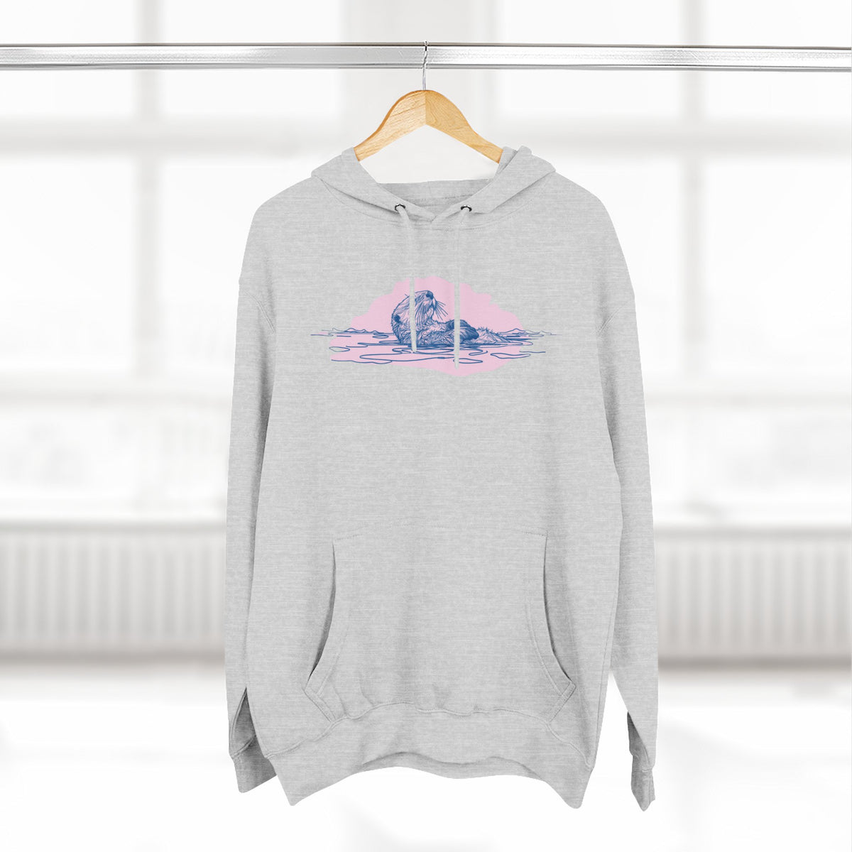 Sea Otter Hoodie | Floating Otter Hoodie