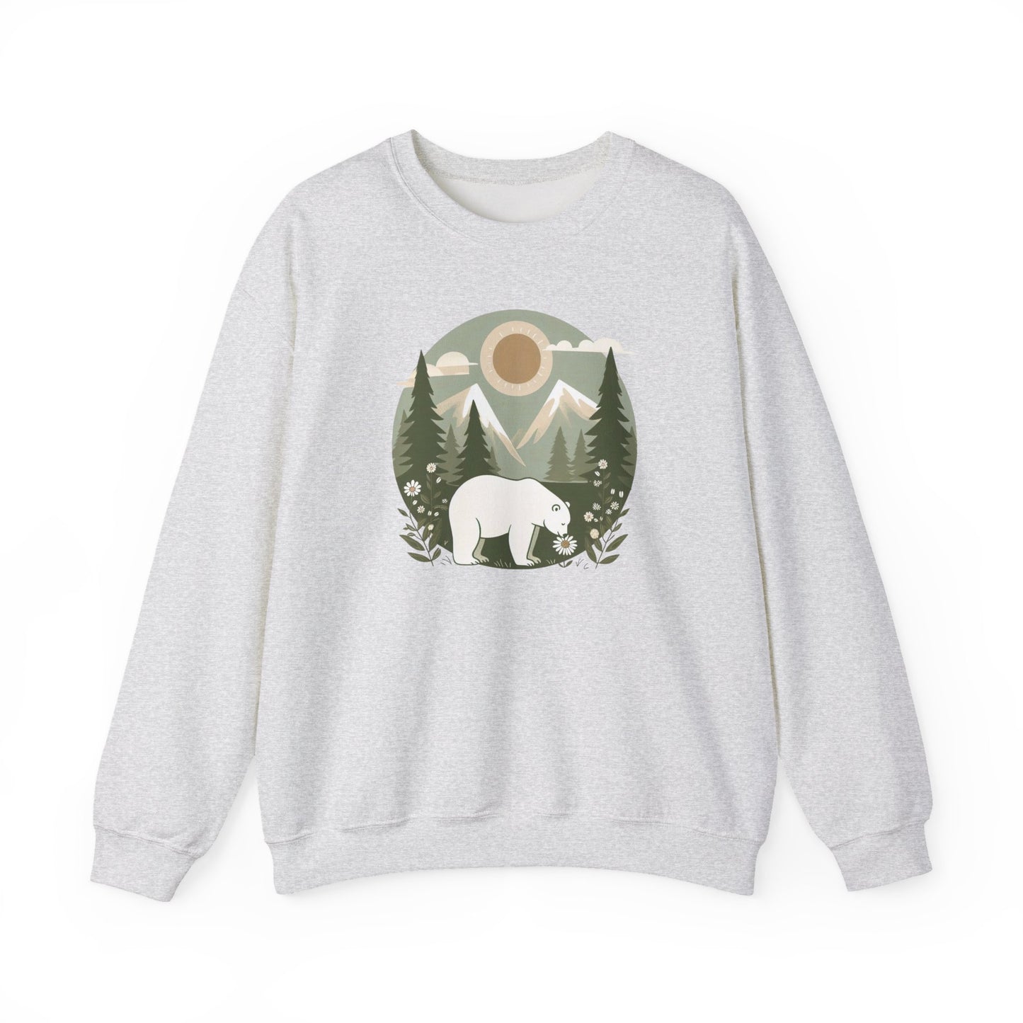 Polar Peace Sweatshirt | Vintage Meadow Edition
