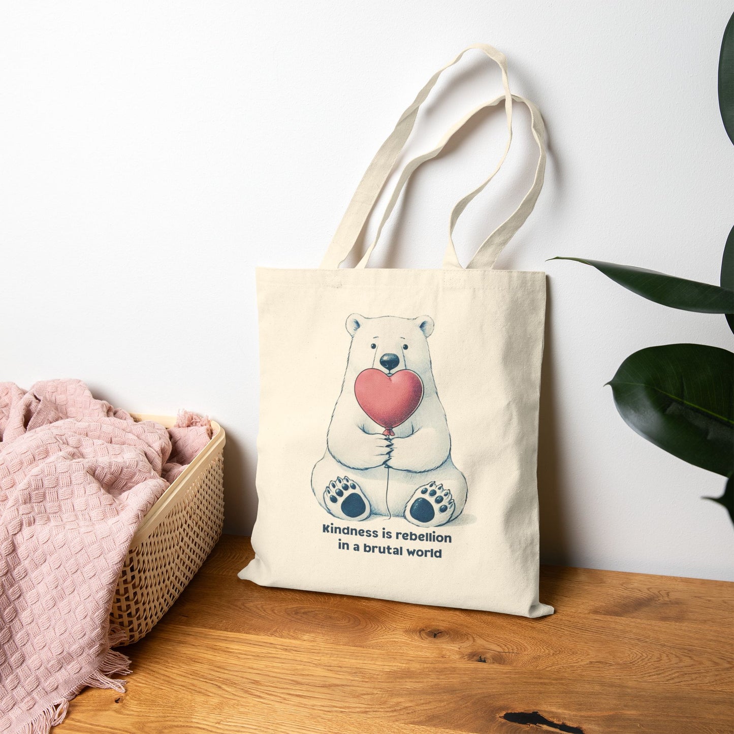 Kindness Is Rebellion Tote Bag