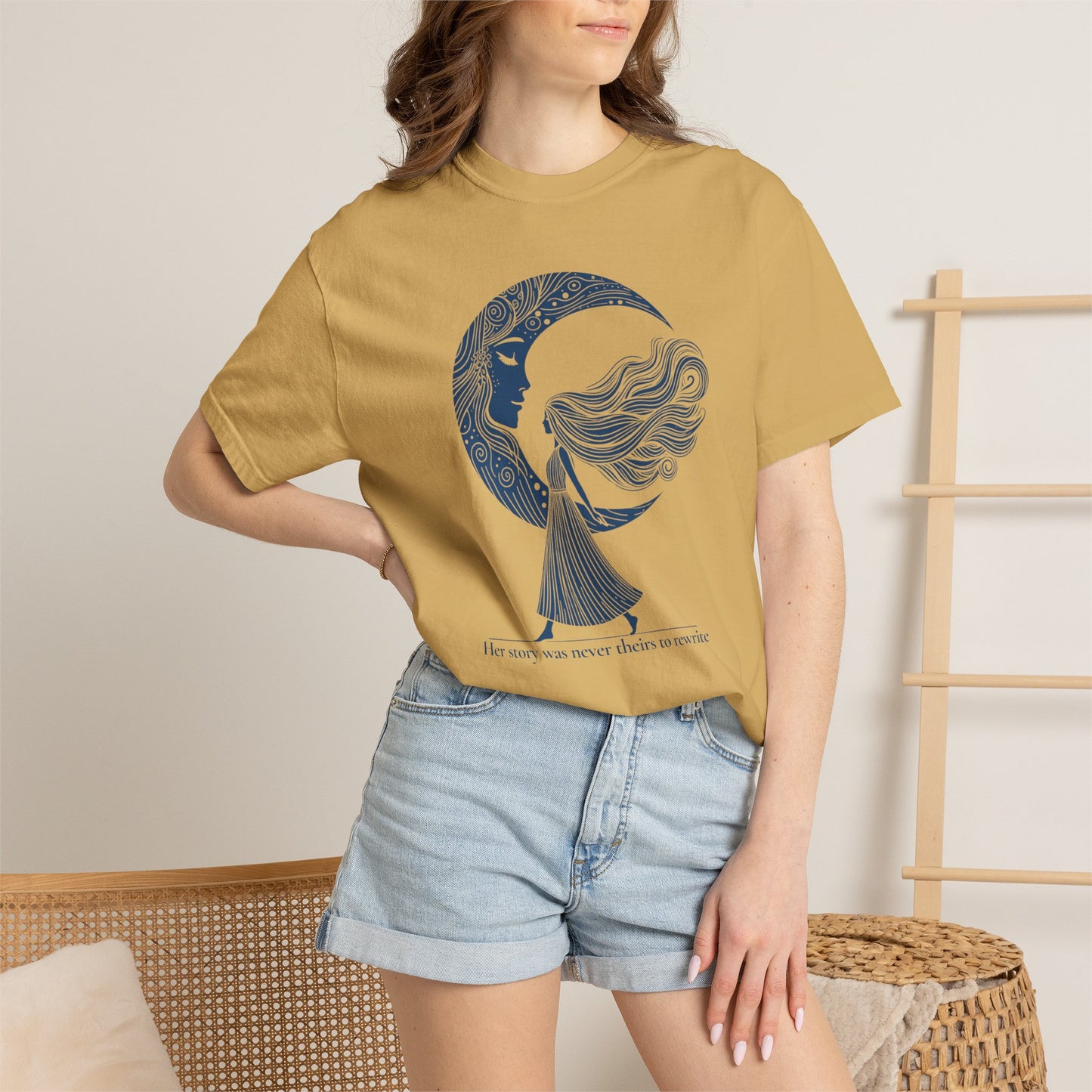 She Walked with the Moon Comfort Colors T-Shirt
