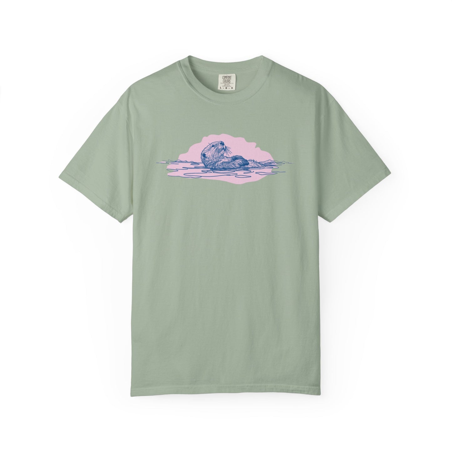 Coastal Otter Comfort Colors Tee