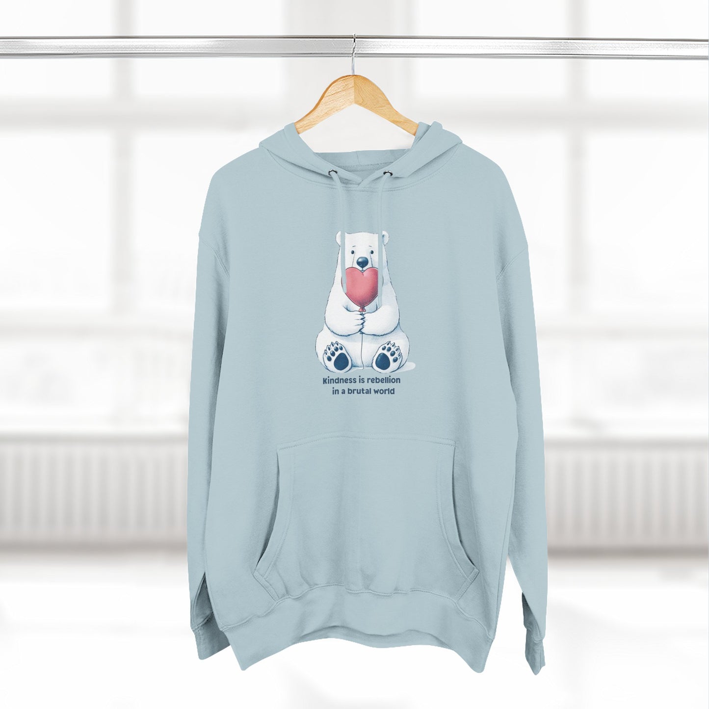Polar Bear Kindness Hoodie