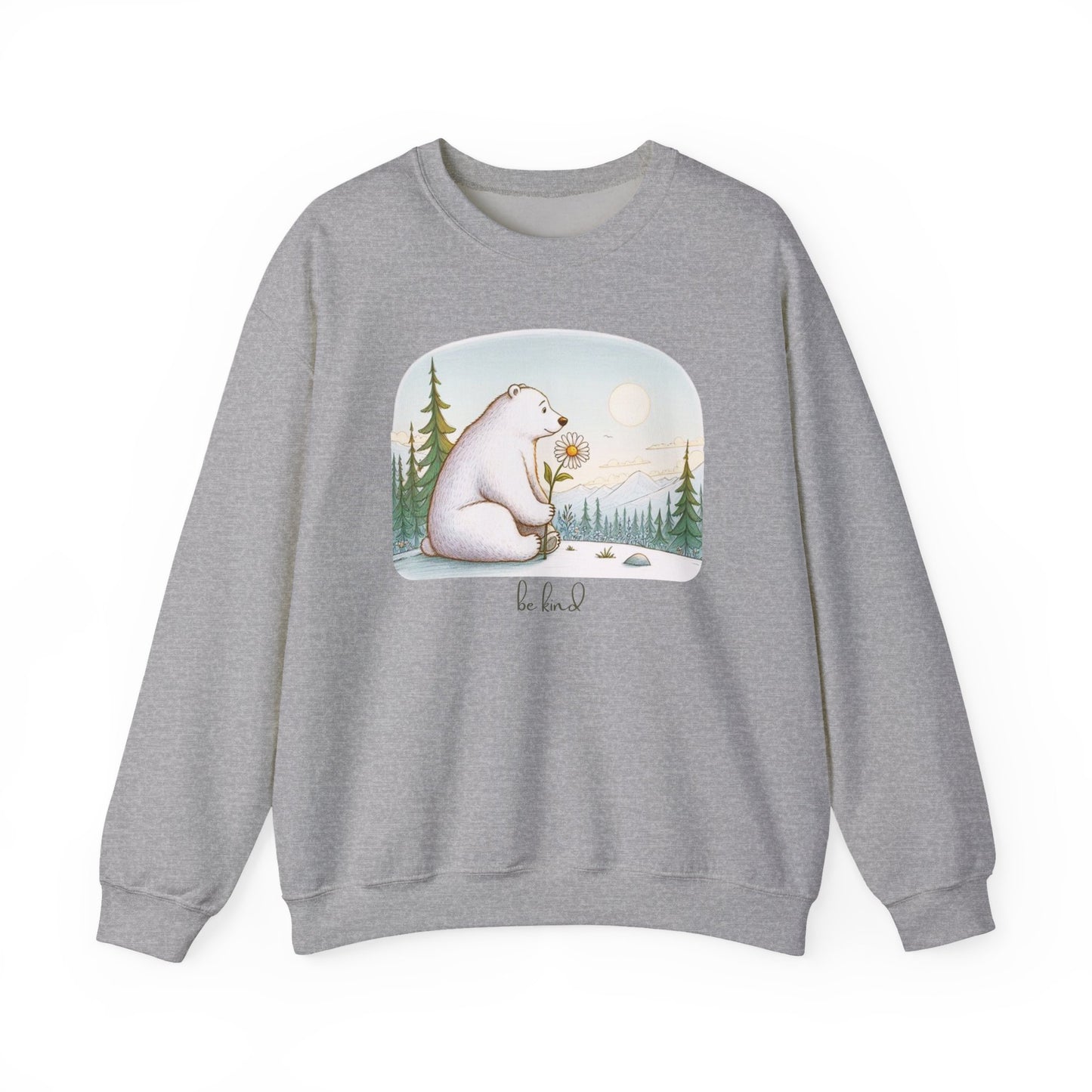 Be Kind Polar Bear Sweatshirt | Polar Den