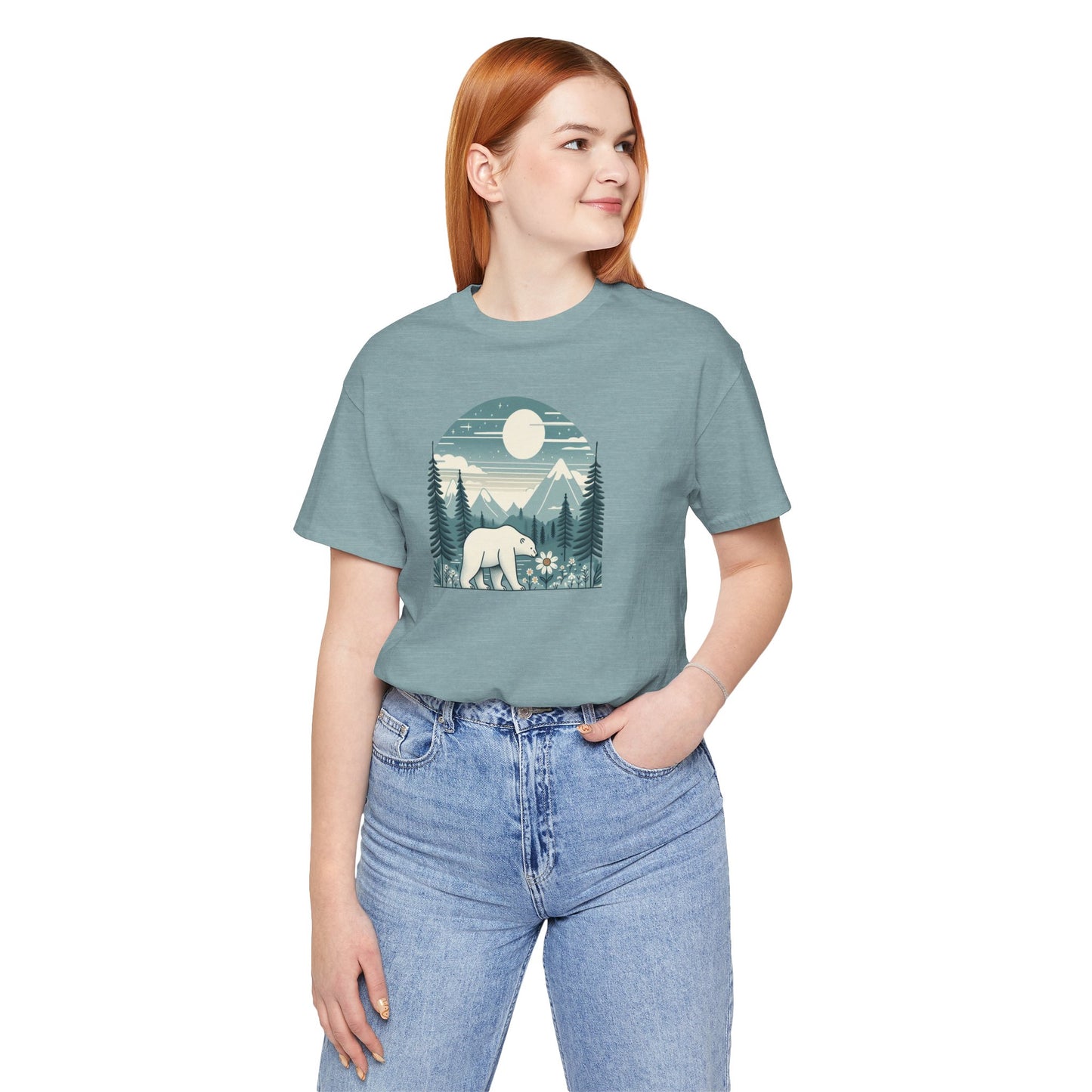 Polar Bear Mountain Forest Tee