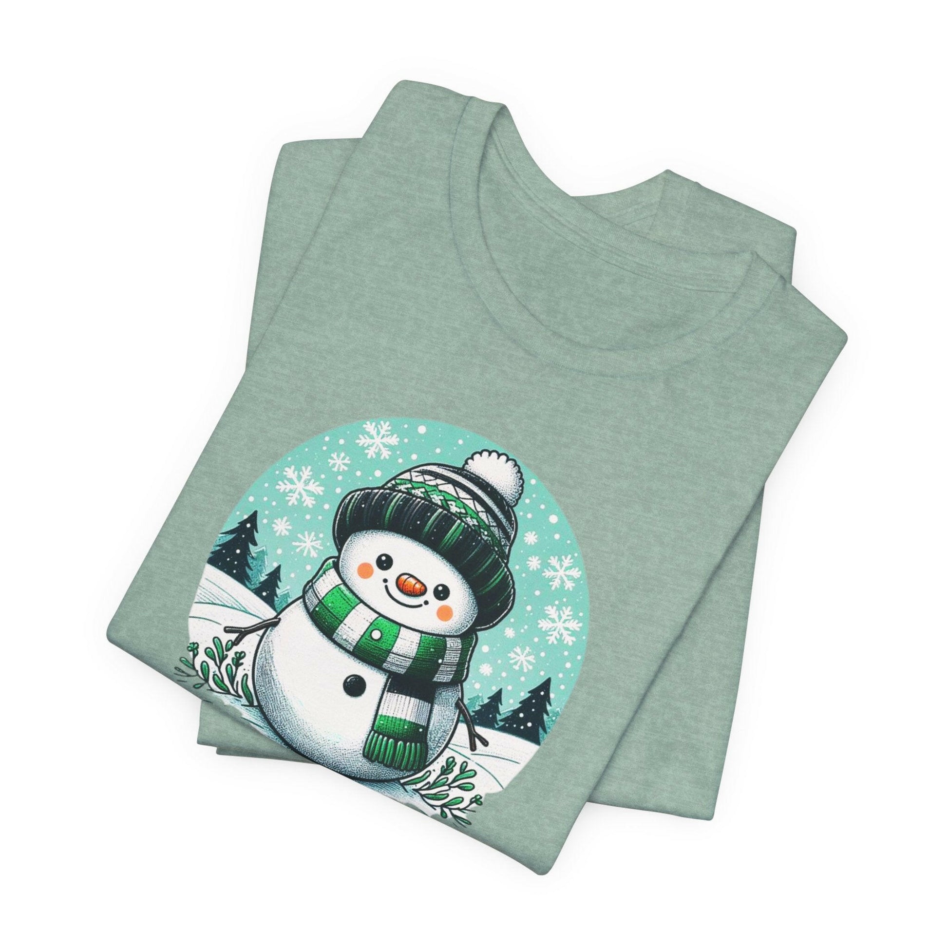 Snowman Snowglobe Tee - Stompy Paws