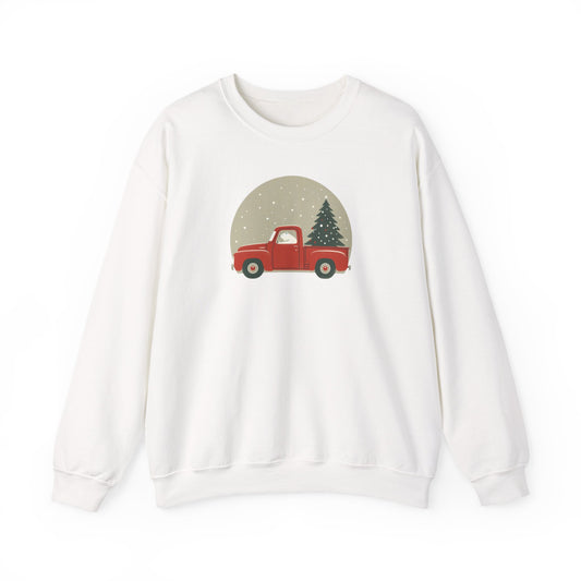 Vintage Truck Holiday Sweatshirt | Holiday Den Edition