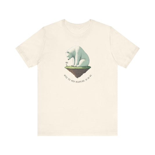 When the Wild Disappears – Polar Bear & Daisy T-Shirt