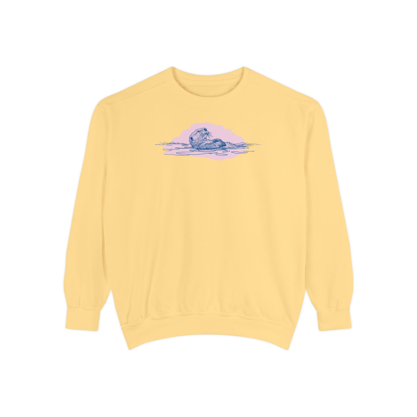 Pastel Otter Comfort Colors Sweatshirt