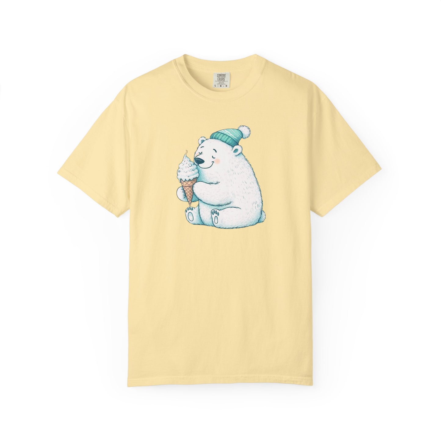 Cozy Cone Polar Bear Comfort Colors Tee