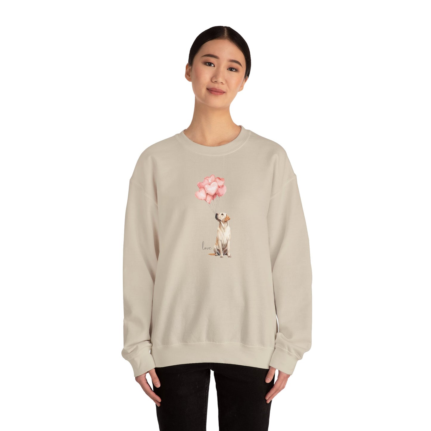 The Infinite Affection Labrador Art Sweatshirt | Storybook Den