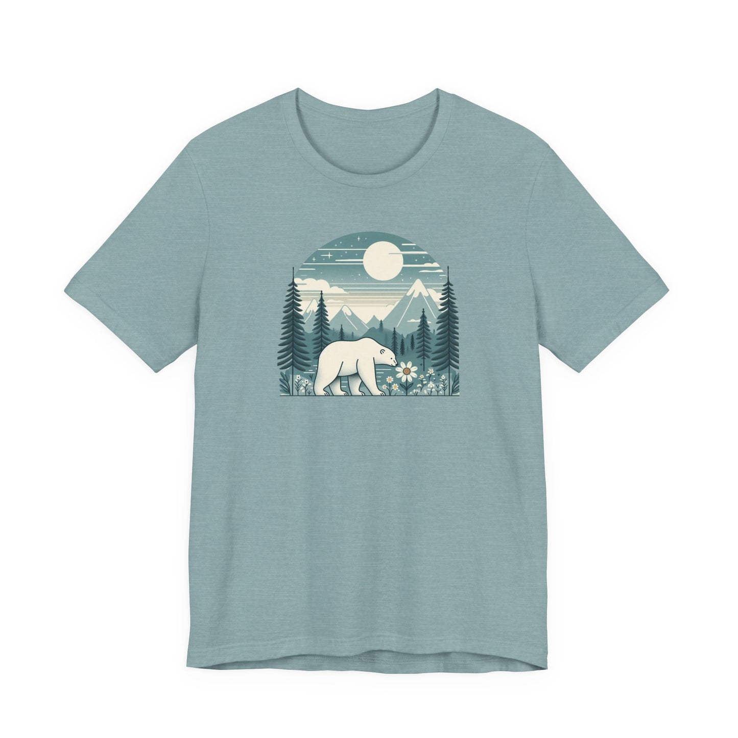 Polar Bear Mountain Forest Tee