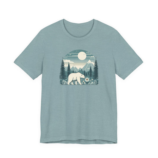 Polar Bear Mountain Forest Tee