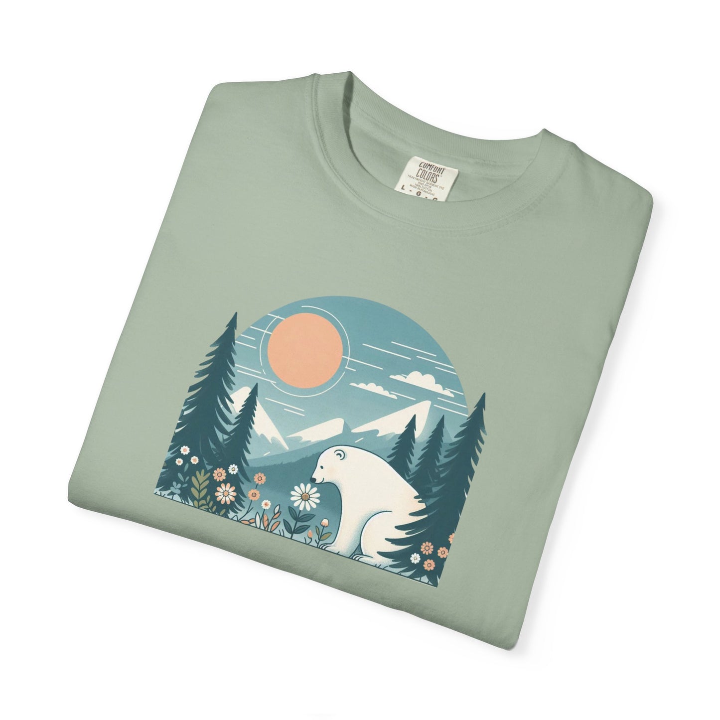 Arctic Bloom Comfort Colors Tee