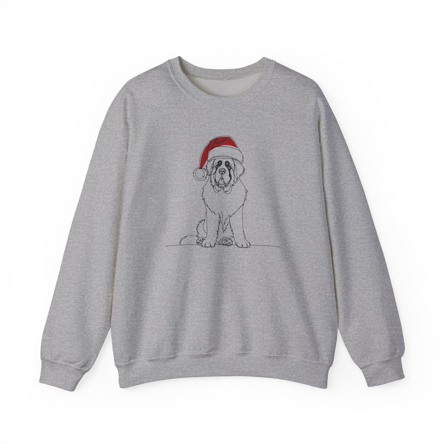 Saint Bernard Christmas Sweatshirt