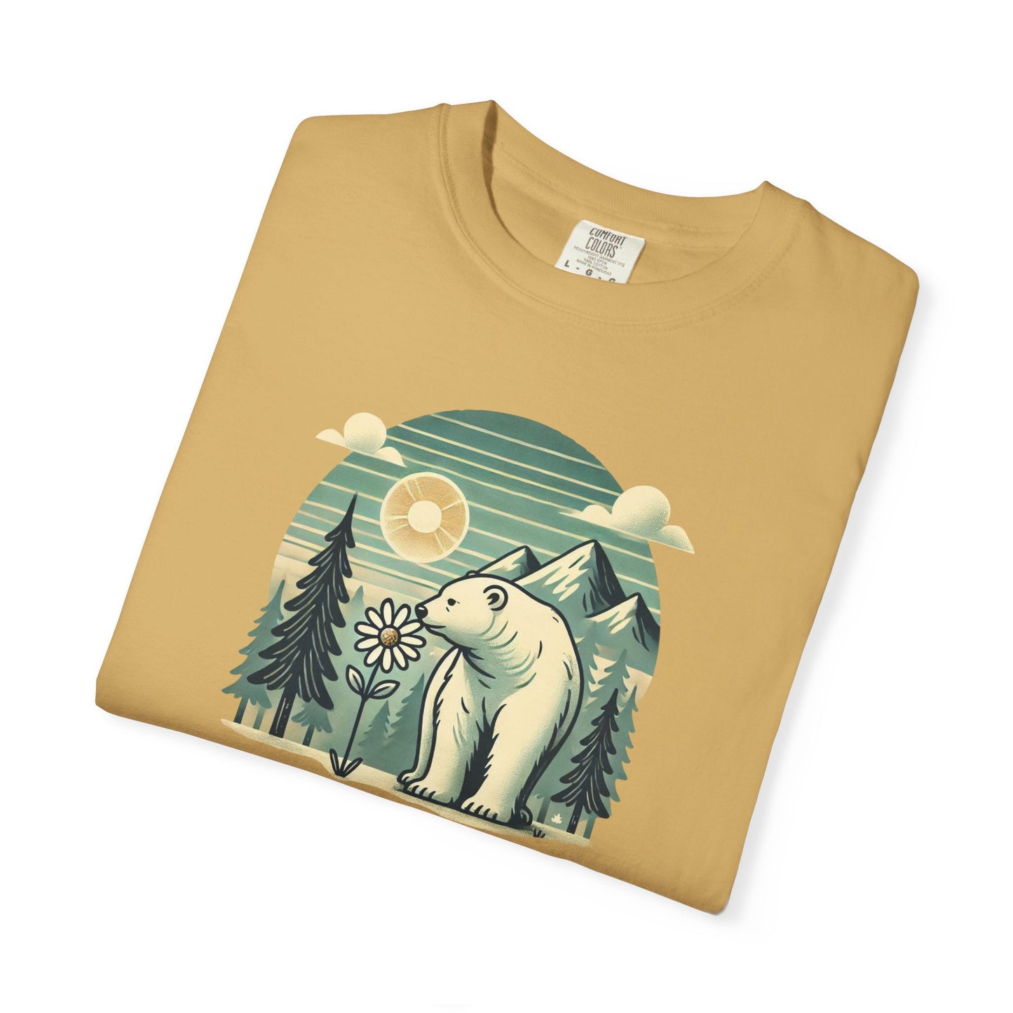 Pine & Daisy Polar Bear Comfort Colors Tee