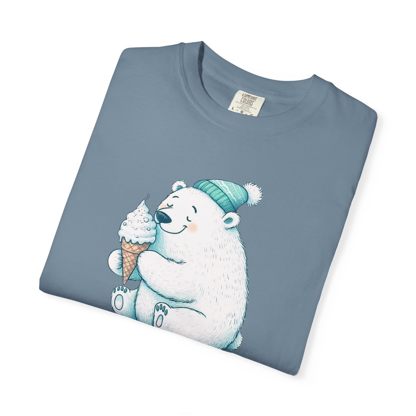 Cozy Cone Polar Bear Comfort Colors Tee