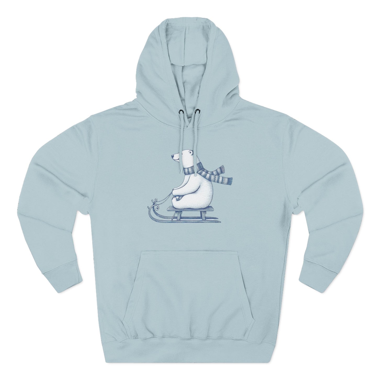Polar Bear Sledding Hoodie