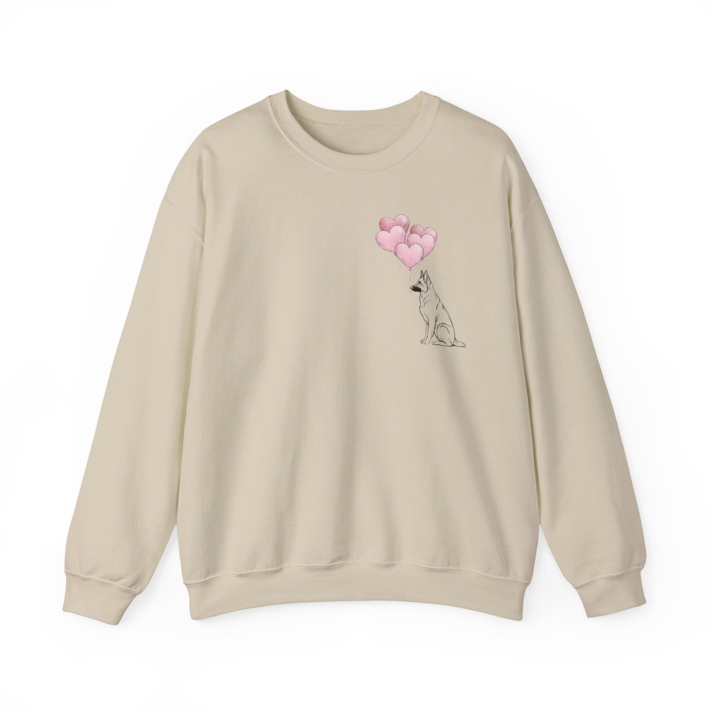 The Heartfelt Protector German Shepherd Art Sweatshirt | Storybook Den