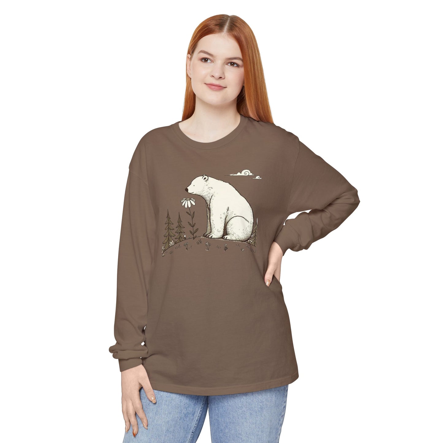 The Meadow Bear Long Sleeve Tee