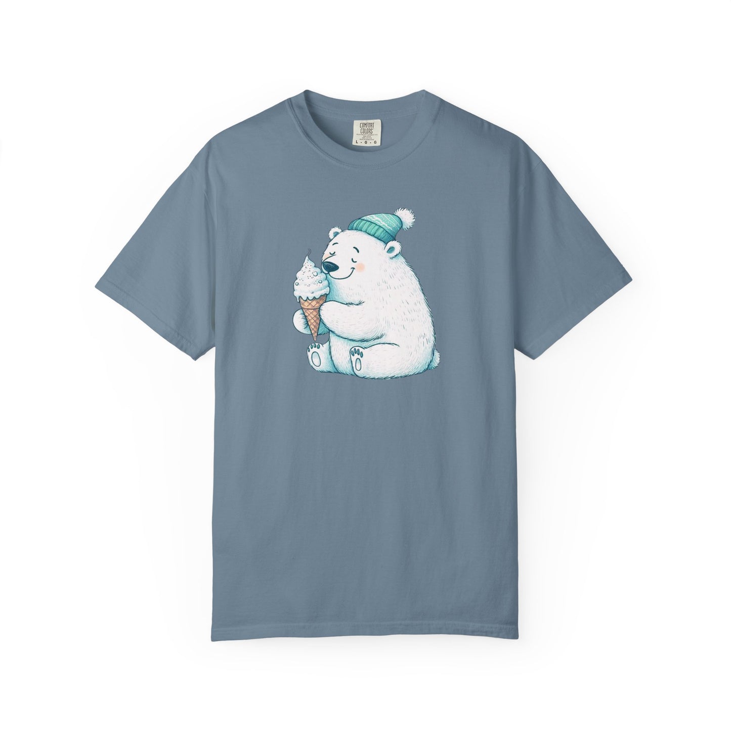 Cozy Cone Polar Bear Comfort Colors Tee
