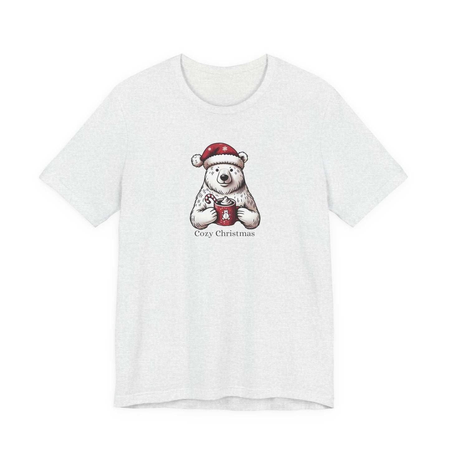 Cozy Christmas Bear Mug Tee
