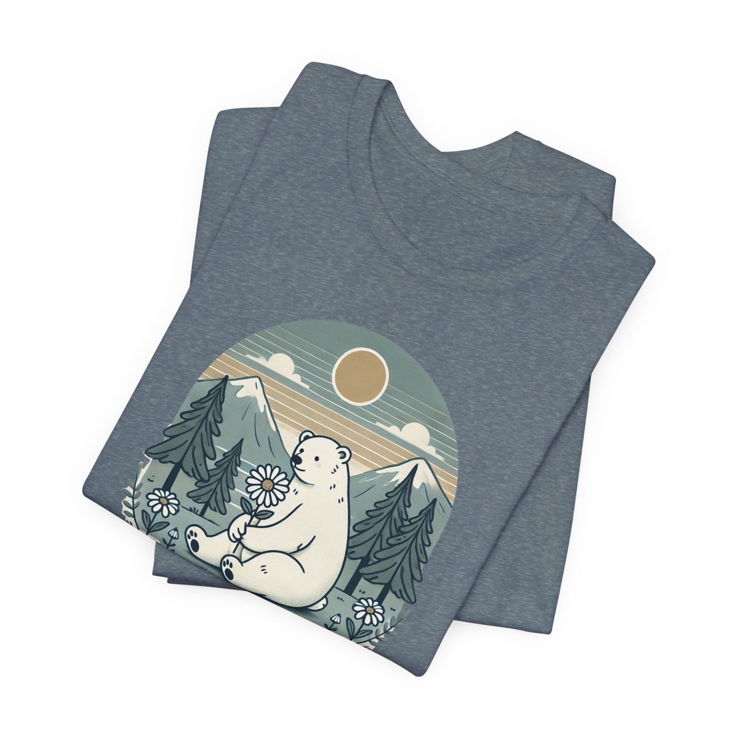The Gentle Wanderer Polar Bear Premium Tee | Polar Den