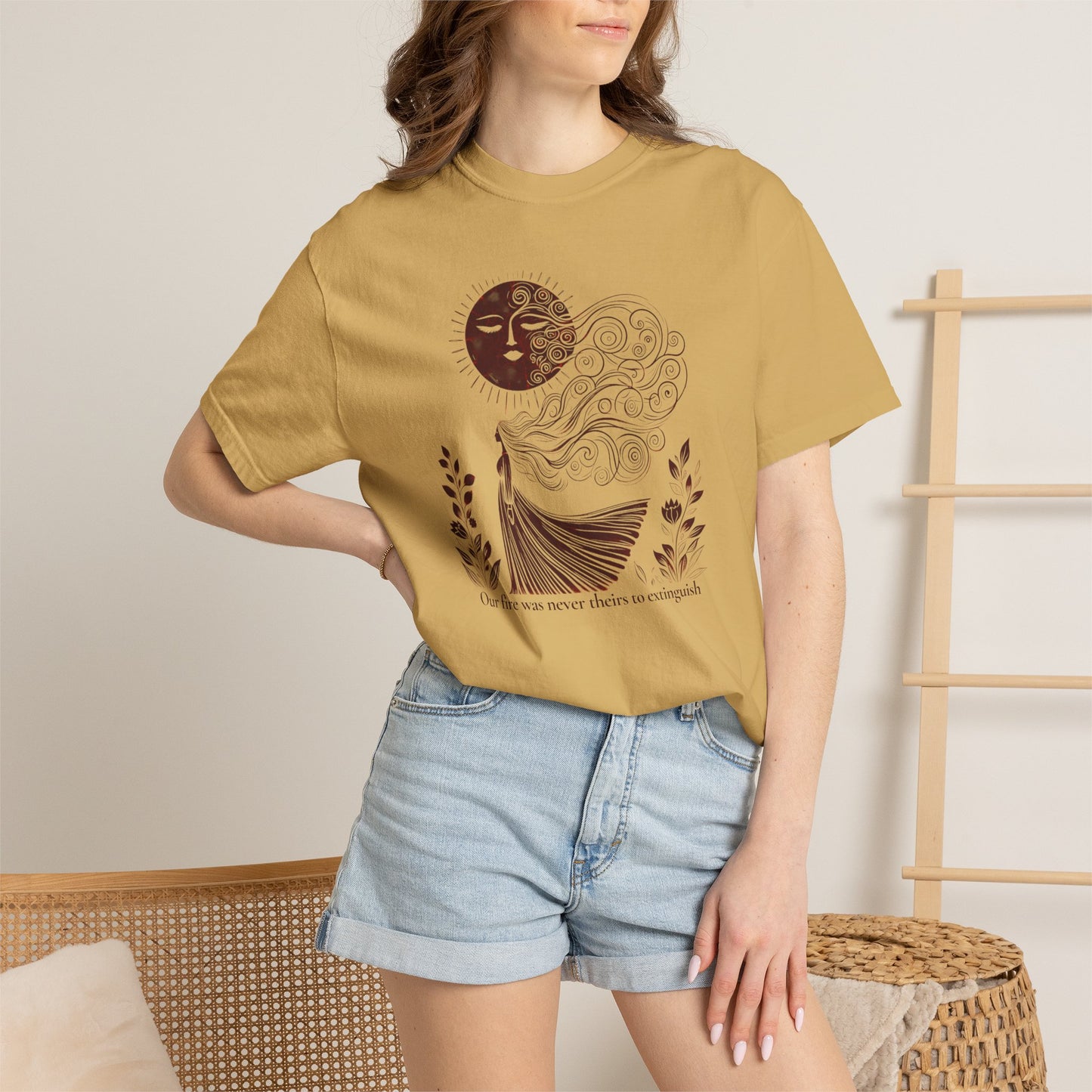 Our Fire Was Never Theirs to Extinguish Comfort Colors T-Shirt