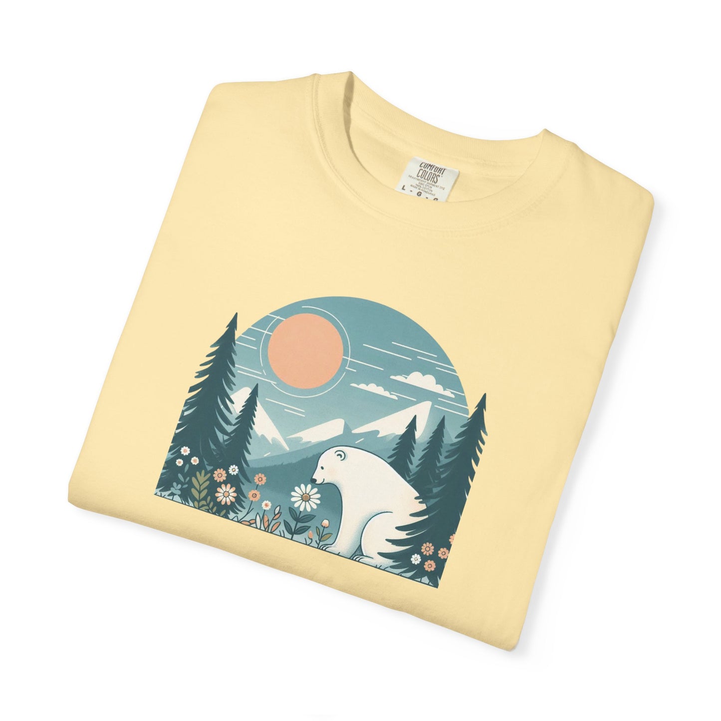 Arctic Bloom Comfort Colors Tee