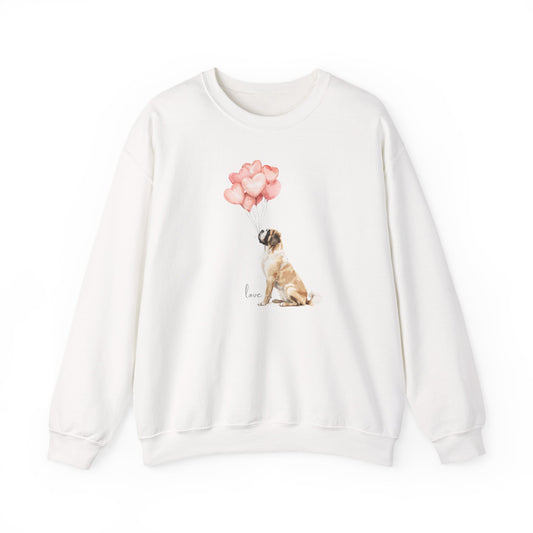 The Infinite Affection Saint Bernard Art Sweatshirt | Storybook Den
