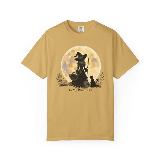 In My Witch Era Graphic Tee | Moon Witch Comfort Colors Shirt