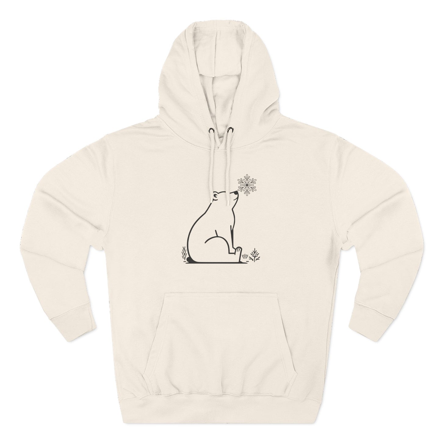 Snowflake Polar Bear Hoodie