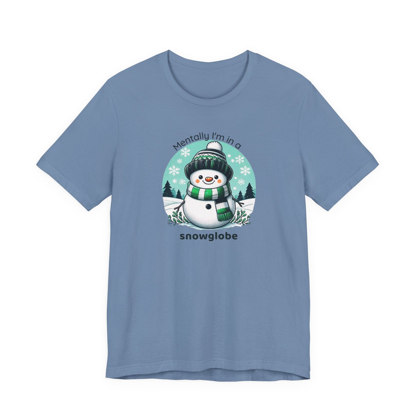 Snowglobe Snowman T-Shirt