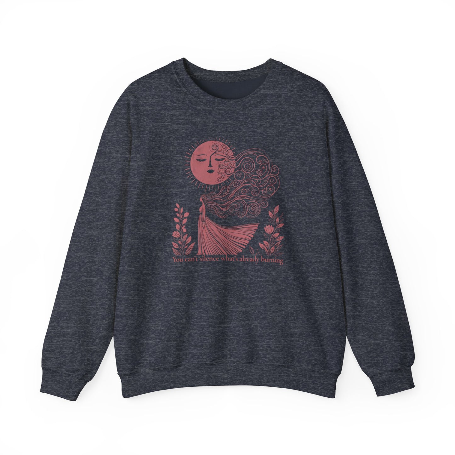 The Eternal Flame Celestial Art Sweatshirt | Mystic Den