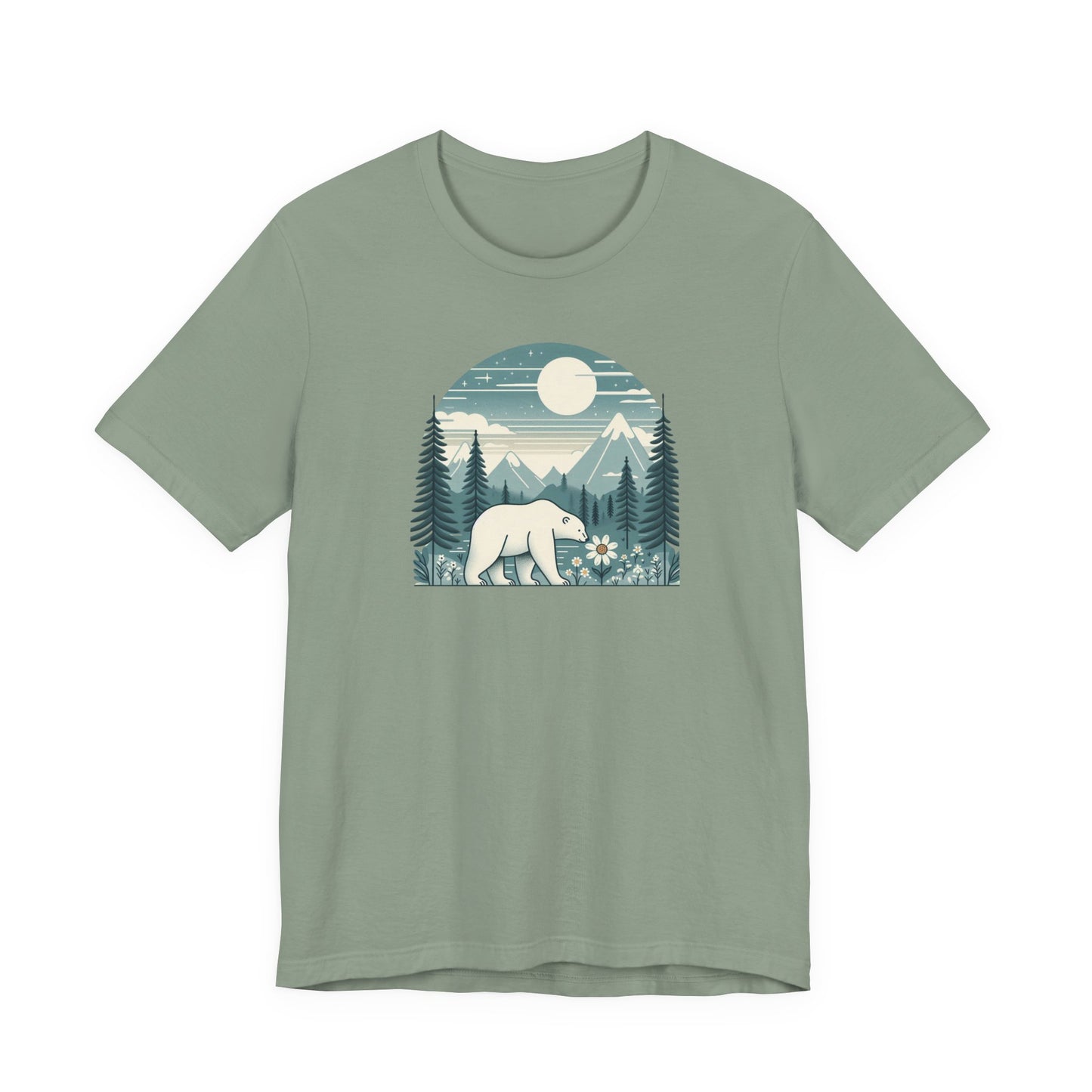 Polar Bear Mountain Forest Tee