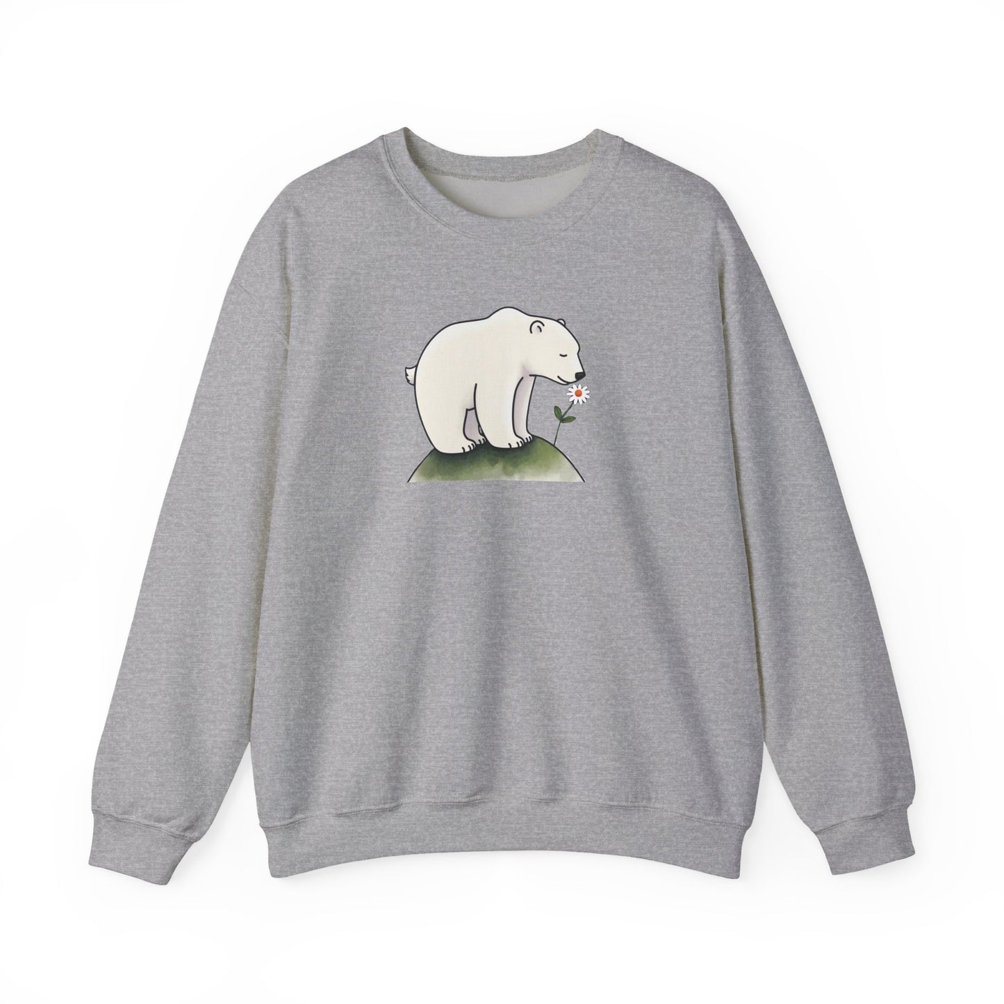 Minimalist Polar Bear Sweatshirt | Polar Den Edition