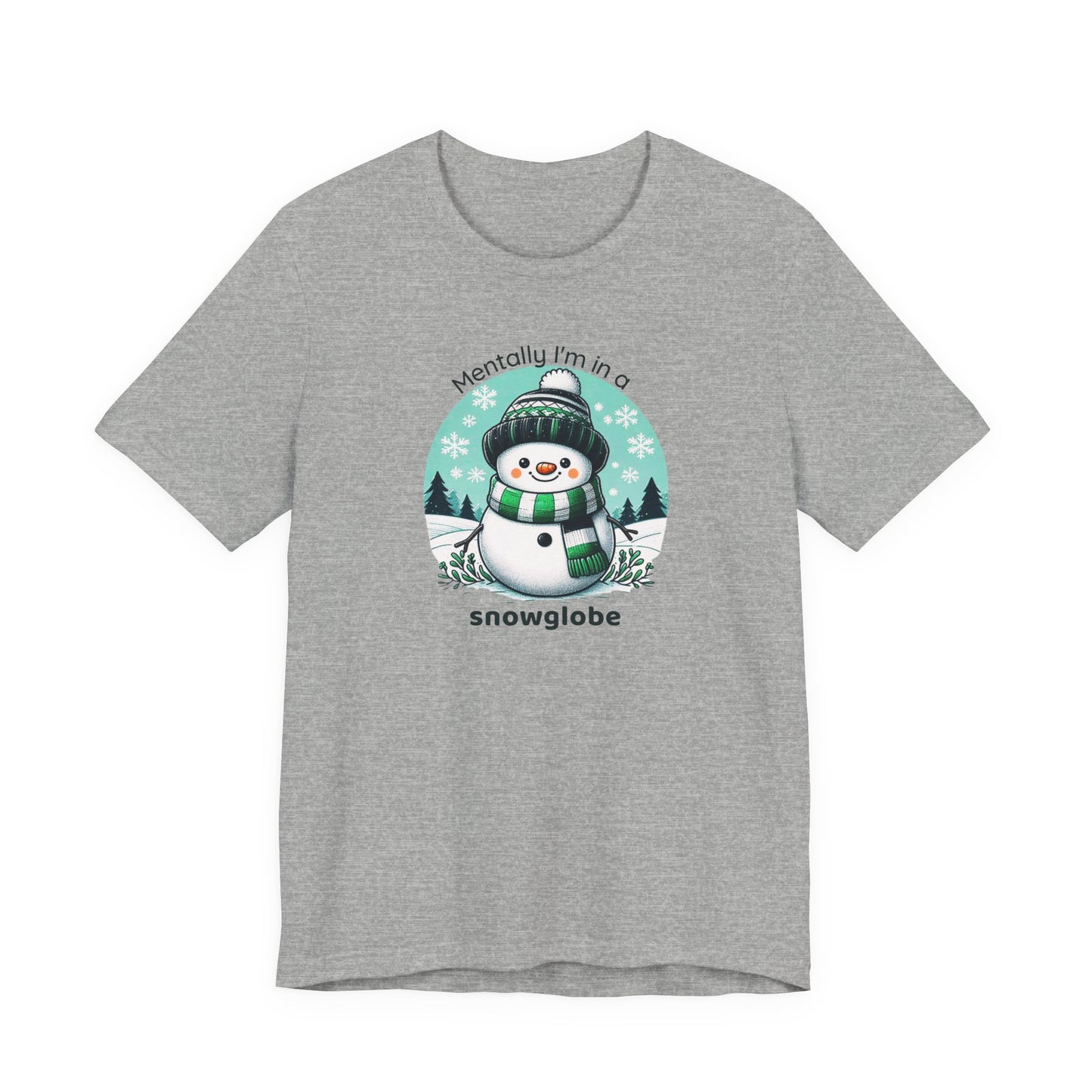 Snowglobe Snowman T-Shirt