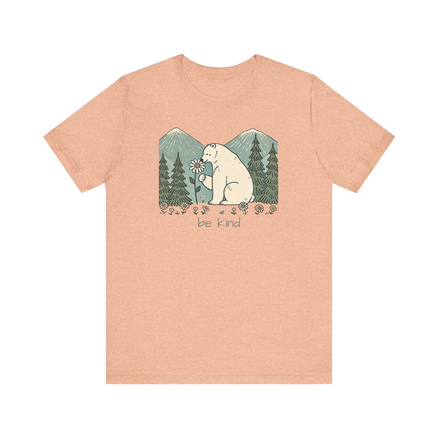 Be Kind Polar Bear Tee - Stompy Paws