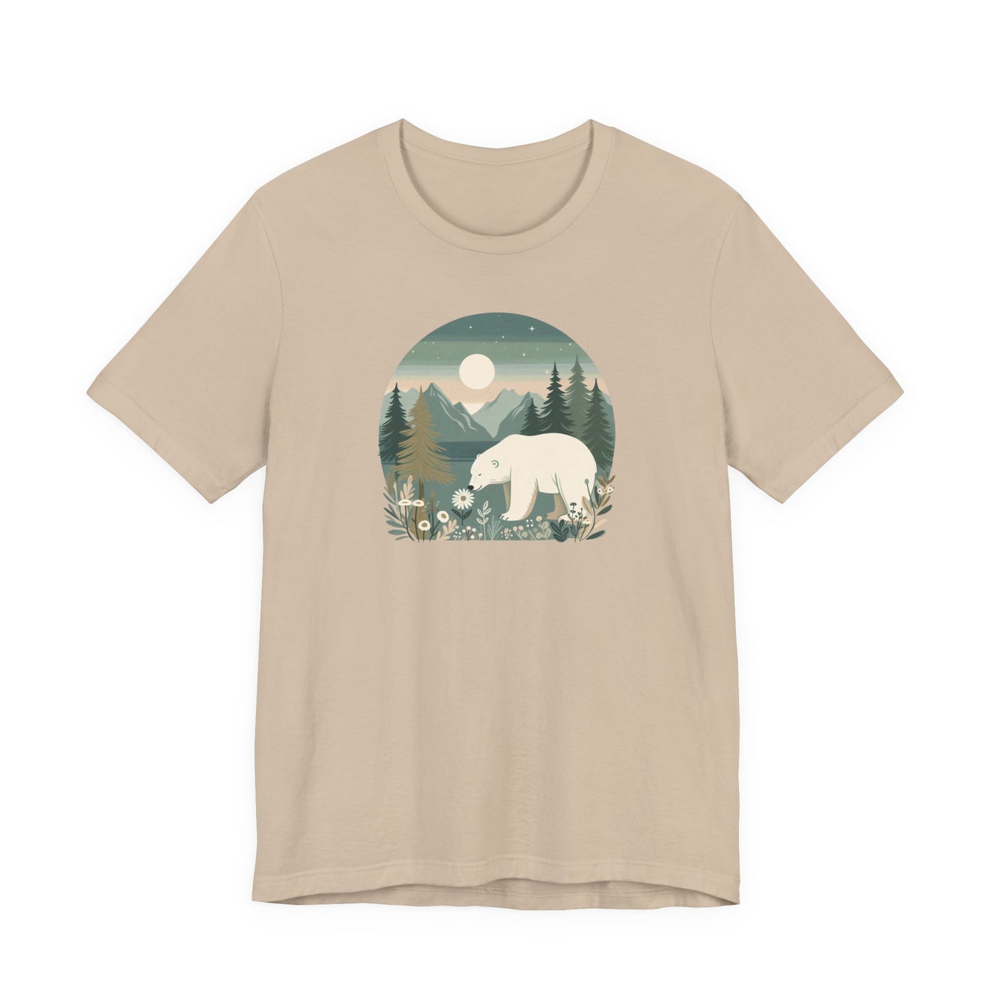 Moonlight Polar Bear Premium Tee | Polar Den Edition