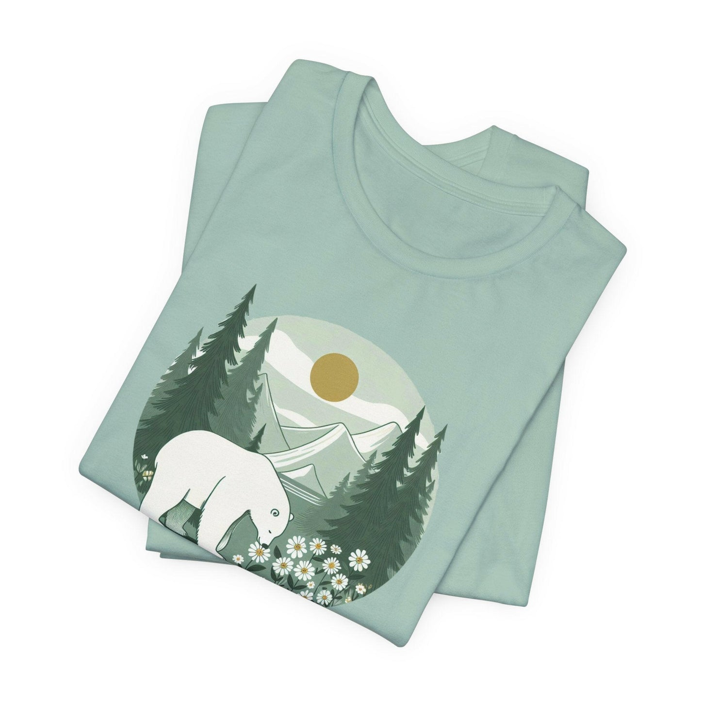 Nature Polar Bear Tee - Stompy Paws