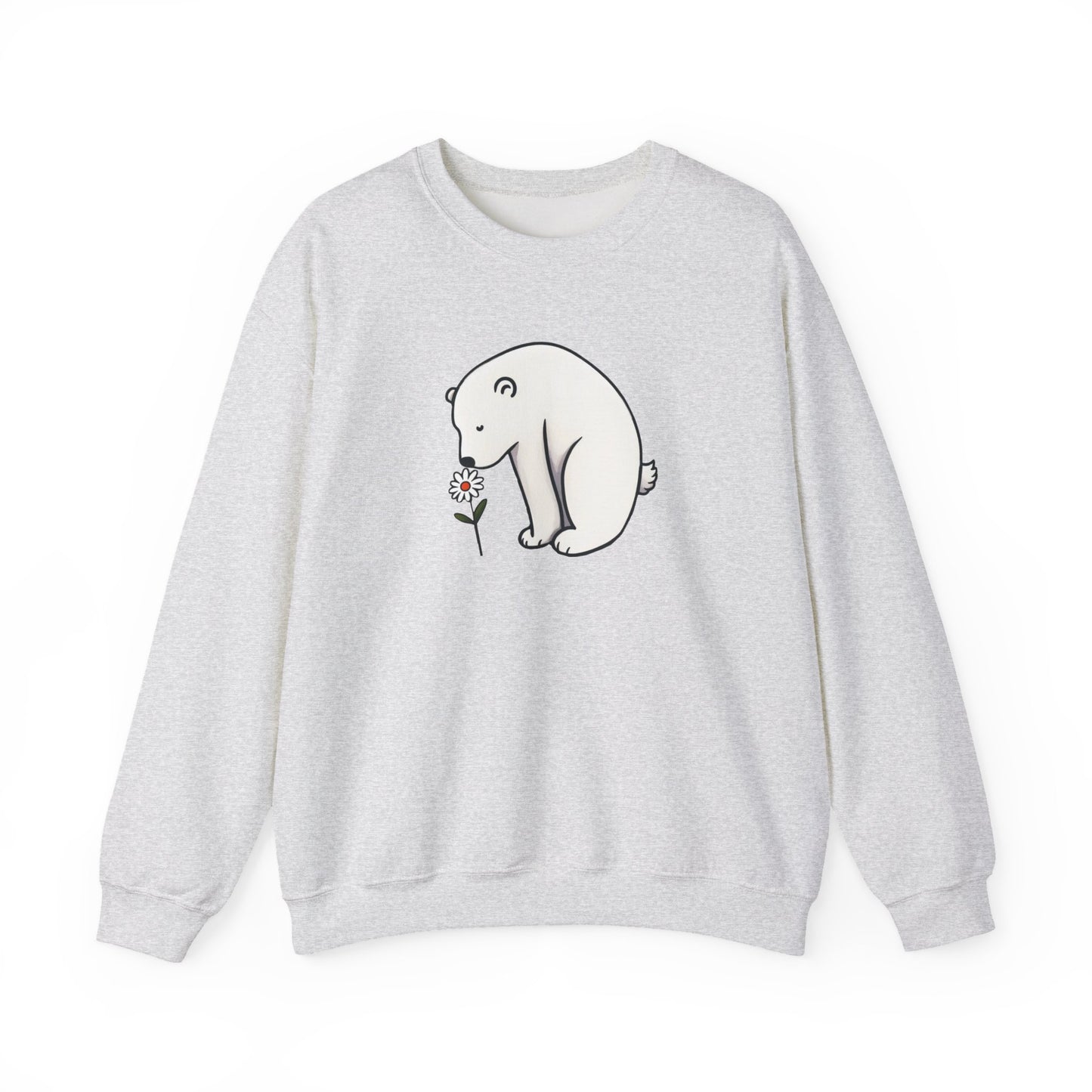 Polar Bear Daisy Sweatshirt | Polar Den Edition