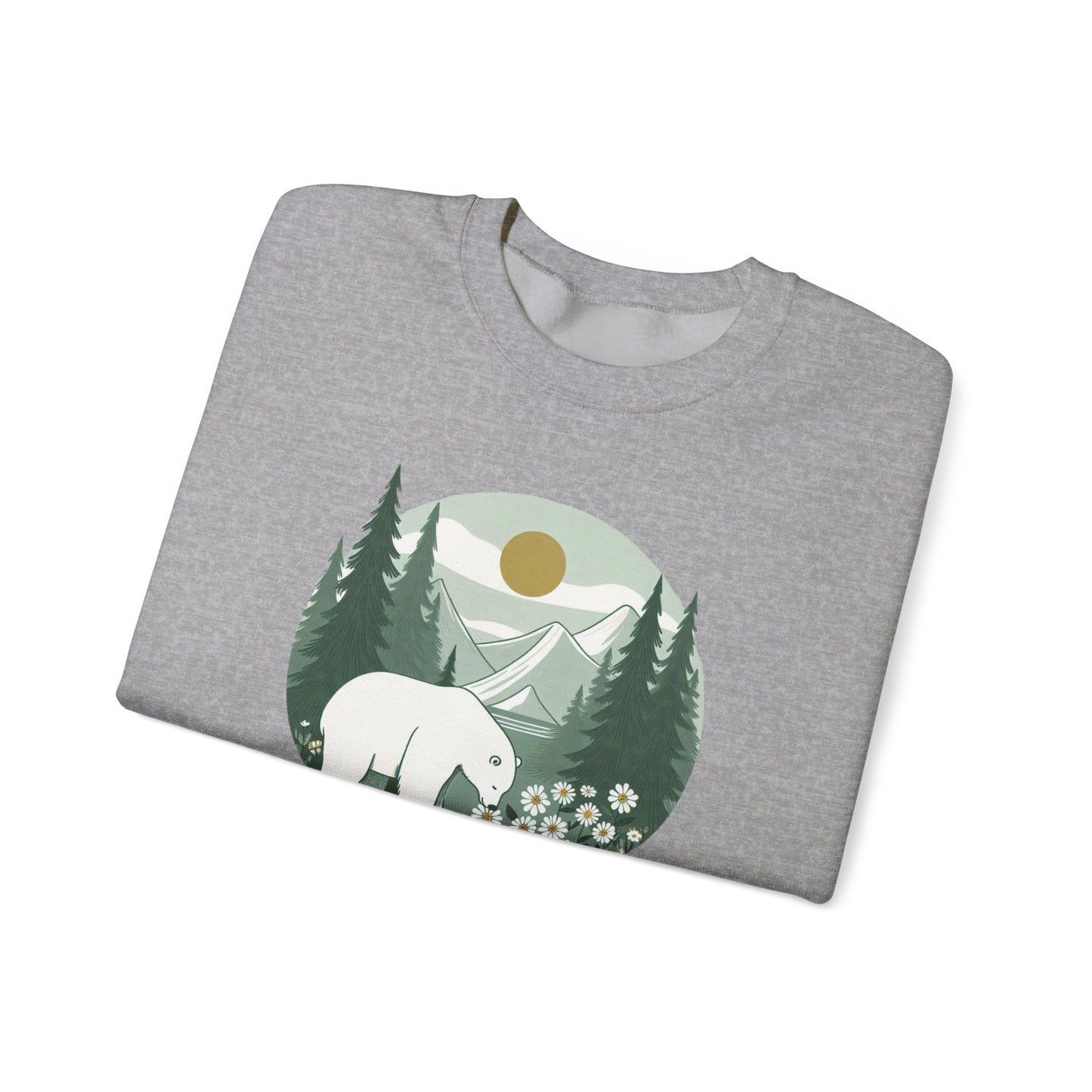 Polar Bear in the Pines Sweatshirt | Polar Den Edition