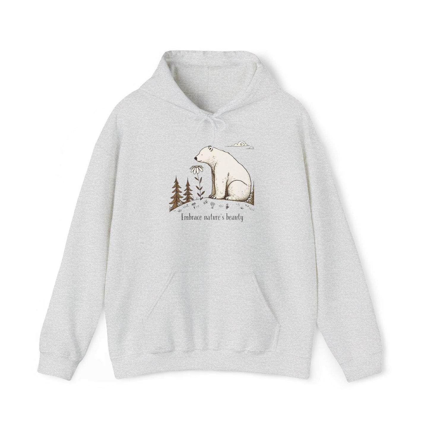 Polar Bear Nature's Beauty Hoodie - Stompy Paws