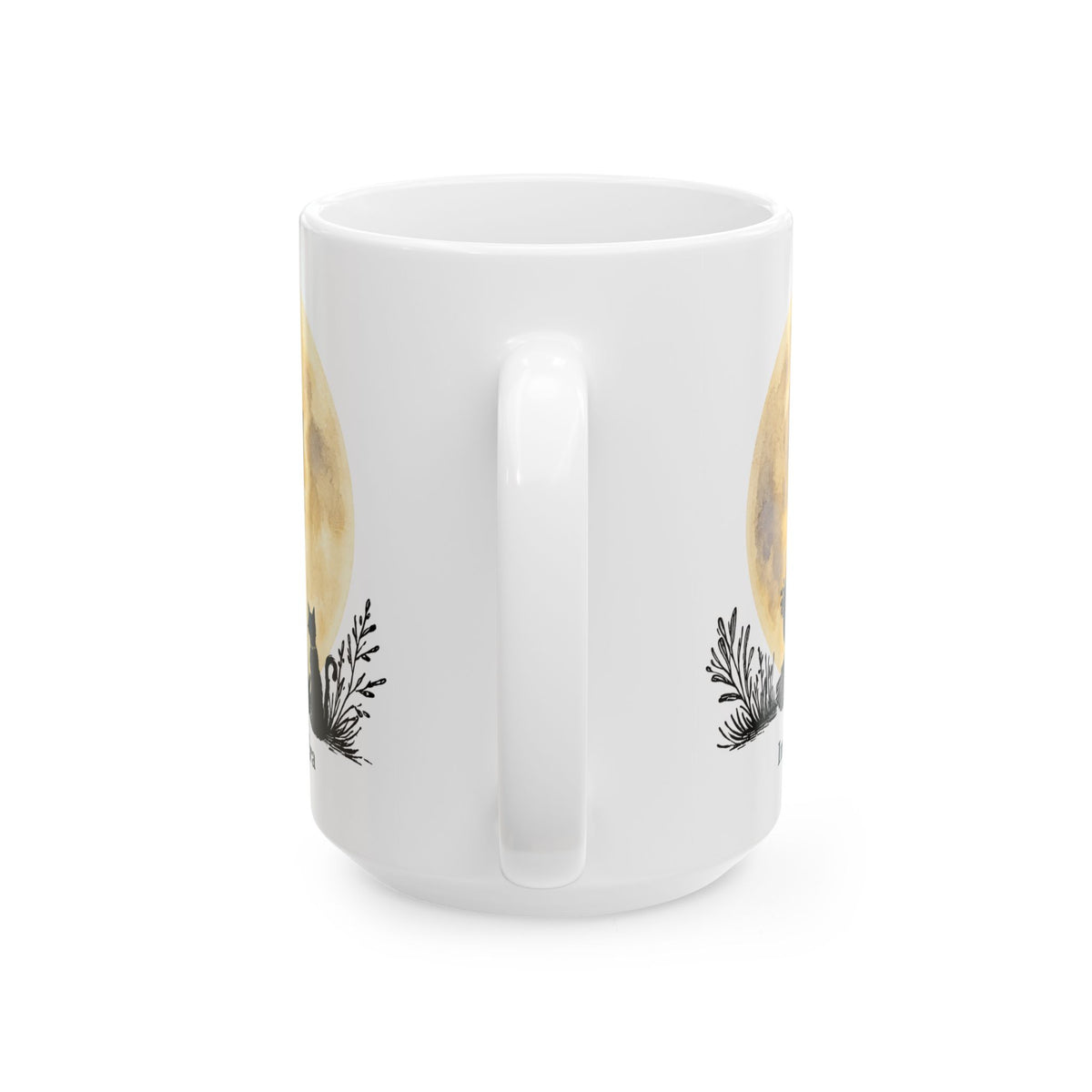 In My Witch Era Mug | Witch & Black Cat 15 oz Coffee Mug