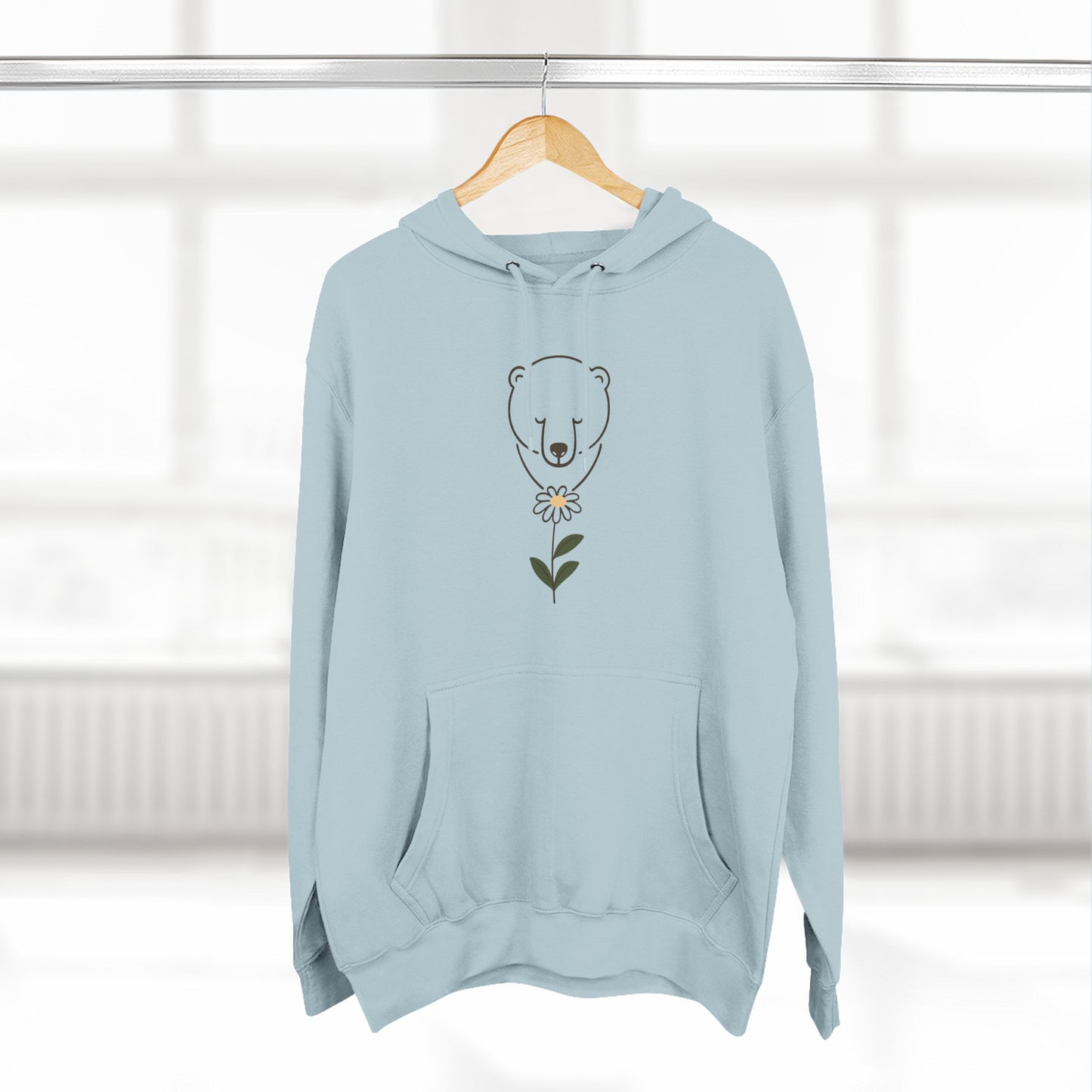 Polar Bear Daisy Hoodie