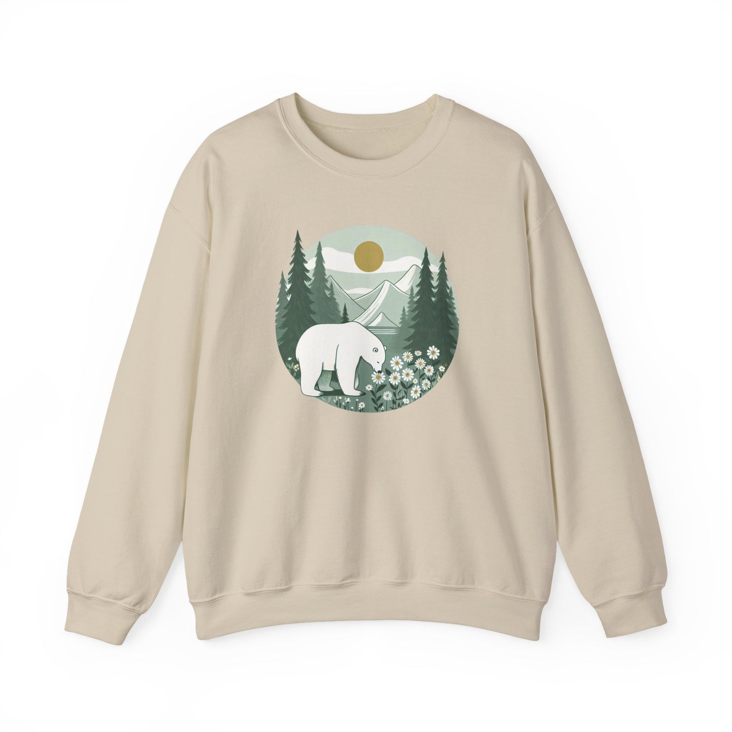 Polar Bear in the Pines Sweatshirt | Polar Den Edition