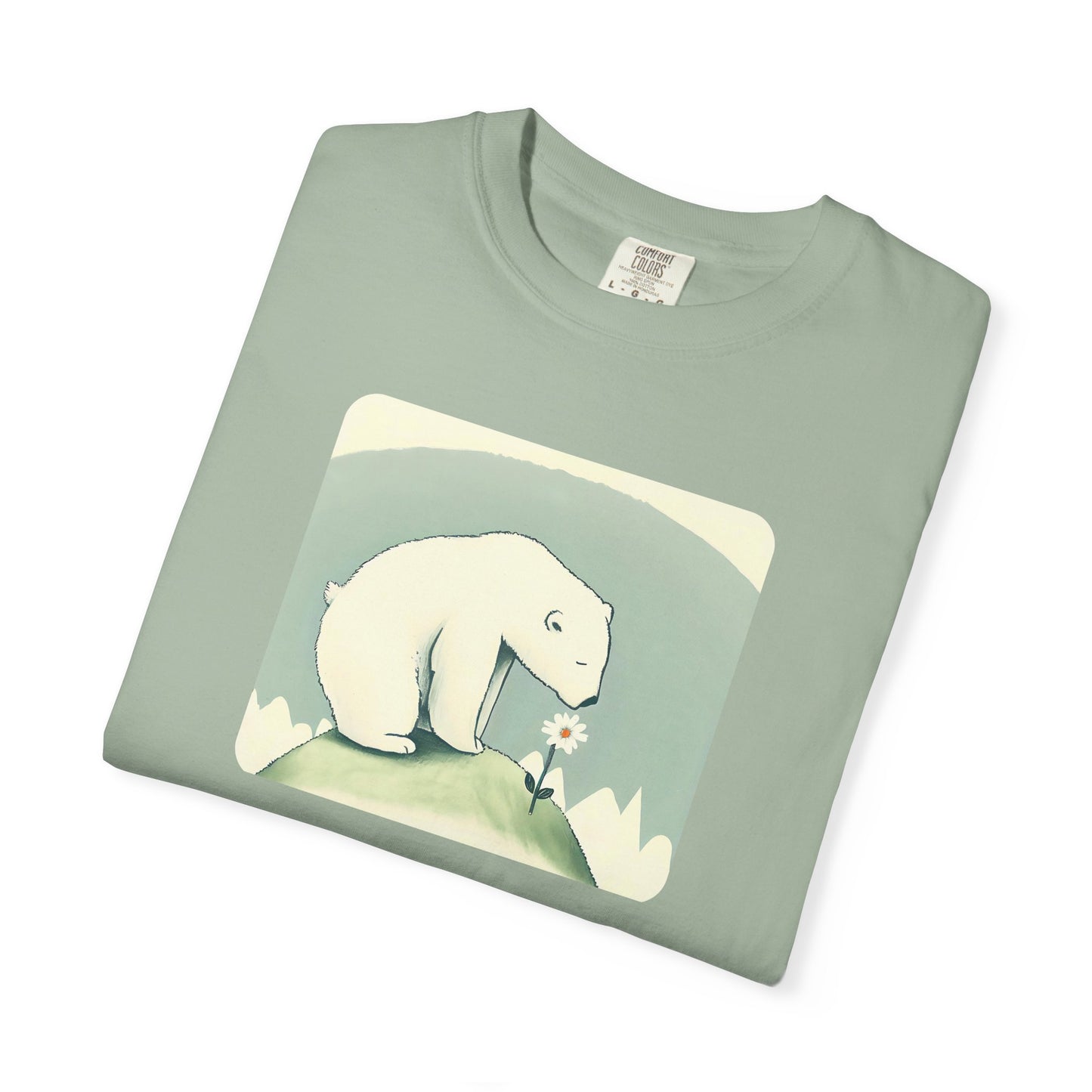 Polar Bear Wildflower Sweatshirt