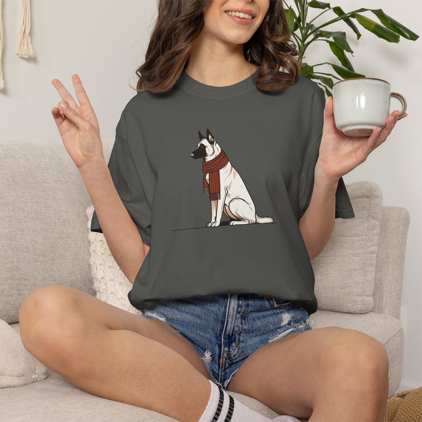 Belgian Malinois Scarf Tee