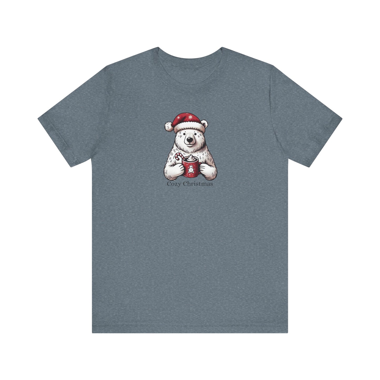 Cozy Christmas Bear Mug Tee