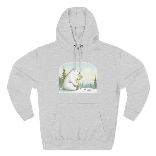 Polar Bear Mountain View Meadow Hoodie